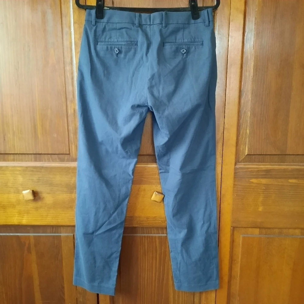 Bonobos Weekday Warrior Athletic Stretch Tuesday medium blue dress pants Size 30 - Picture 7 of 14